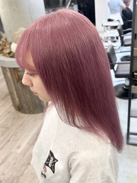 ルーブ トウキョウ(Loob. TOKYO) ハイトーンベビィピンクベージュカラーミルクティーベージュ韓国