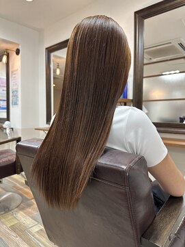 ロコヘアー(Locohair) ブラウンカラー/髪質改善/トリートメント/白髪染め