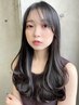 【お出かけ前巻き髪セット】前髪顔まわりカット＆コテ巻きヘアセット