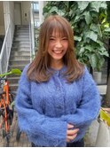 天神/大名/赤坂/ベージュカラー/レイヤーカット