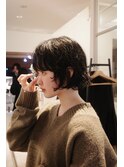 マッシュレイヤーボブパーマ