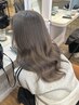 《透明感を出したい方オススメ》ブリーチなしダブルカラー