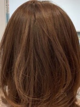 ルコ ヘアーサロン(RUCO hair salon)の写真/徳島では取扱い稀少なエイジングケアカラー◇種類豊富なカラーでお洒落染めのような透明感を楽しめる♪