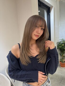 ロンドエニカ 大宮(Lond enika) 髪質改善縮毛矯正レイヤーカット顔周り前髪韓国ミニウルフ/大宮