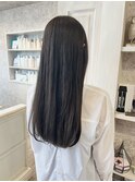 福山美容室caary イルミナカラーオリーブグレージュ透明感20代
