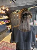 【札幌円山】ヘアセット/カチモリ/ハーフアップ
