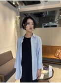 フレンチボブパーマ