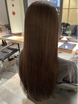 シーク 大森(Seek)&nbsp;チェスナットブラウン×クオライン縮毛矯正