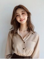 e.m.a プレミアムビューティーサロン 栄駅店(e.m.a PREMIUM BEAUTY SALON)&nbsp;レイヤーカット/イメチェン/外ハネボブ/美髪/ワイドバング/髪型