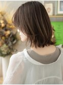 センターパートくせ毛風くびれショートボブA1北浦和20代30代40代