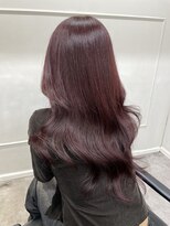 シーン(seen)&nbsp;【レッドブラウン】ブリーチなしピンクブラウンワインレッド暖色