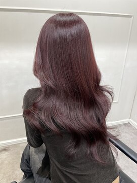 シーン(seen) 【レッドブラウン】ブリーチなしピンクブラウンワインレッド暖色