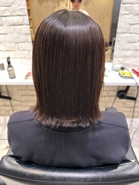 フリーラ 横浜(freera) 髪質改善サラサラプレミアムストレート大人ガーリー韓国ボブ横浜