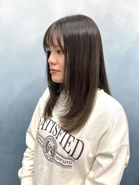 ウクラ バイ レシッド 池袋(uchla by rcid) ロングレイヤー×スモーキーオリーブ