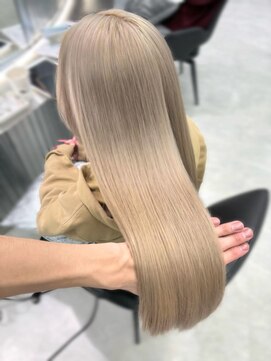 【RYOUICHI】ミルクティーベージュ/ホワイトベージュ