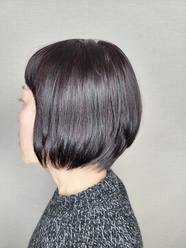 松本平太郎美容室 国立店 40代50代60代×ディスコネボブ×ヘアマニキュア