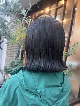 エマ 浦上駅前店(EMMA) ぱつっとボブ×トリートメント