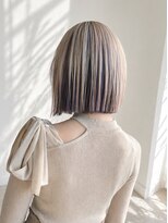 ニュースアオヤマ 新潟(news aoyama) ボブ/白髪ぼかし/ダヴルカラー/新潟/青山