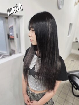 ルシア 京都河原町 烏丸(LuciA) 韓国×艶カラー×レイヤーカット×エクステ×髪質改善