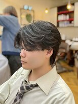 レボルトヘアー(R EVOLUT hair)&nbsp;MEN’S/ニュアンスパーマ/ニュアンスウルフ/柏駅
