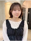 透明感髪質改善ベージュダブルカラーミルクティーグレージュ