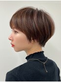 ◎束感マッシュショート