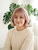 フルショウ 栄店(FURUSHO) ゆるふわボブ/淡いピンク/大人かわいい/耳かけカット可愛い