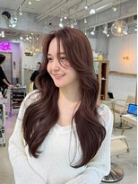 エレノア トーキョー 恵比寿(ELEANOAH TOKYO)&nbsp;小顔レイヤーカット　韓国レイヤー　2wayバング