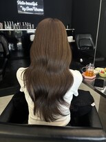 ソア バイ リコヘアーうるま(SOAR by lico hair Uruma)&nbsp;ダークパープル/ナチュラルショート/夏のヘアアレンジ/うるま