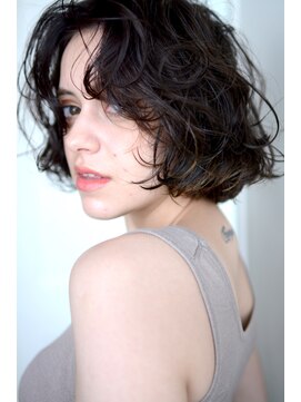 グリーン 表参道(green) short bob×mix perm