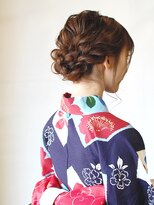 ラトリエコンタン(L´atelier Content)&nbsp;【L`atelier Content ASUKA】浴衣とヘアアレンジ
