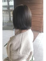 ヘアメイク シュシュ(Hair make chou chou) 大人かわいい小顔ハイライトカラーオリーブカラー20代30代