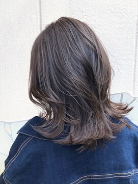 ナナナパレナ 梅田店(nanana parena) やわらかグレージュカラー☆美フォルムくびれレイヤースタイル