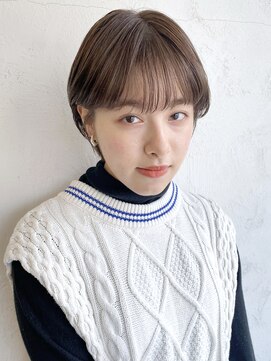 アイティー バイ アルバム 中野店(IT by ALBUM) ナチュラルフェミニンショート_くびれミディ_28364