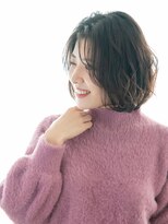 ヘアーサロン ラフリジー(Loufreasy)&nbsp;【地肌に染みない】inoa（イノア）オイルカラーで暗髪アッシュ