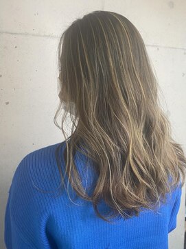 ヴォアソルヂェガーデン(Voasorte GARDEN) 【西本】ベージュコントラストハイライト