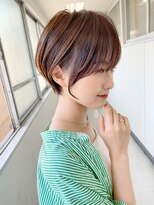 シェノン サントル(CHAINON CENTRE)&nbsp;モテ髪カタログ/外ハネボブ/ペールベージュ[梅田/茶屋町]