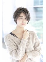 ルルディ バイ アフロディーテ銀座(luludi by APHRODITE) 黒髪/グレーベージュ/レイヤーロング/前髪パーマ/銀座