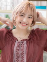 カバーヘア ブリス 北浦和(COVER HAIR bliss)&nbsp;ホワイティアッシュ外国人風くせ毛ショートc5北浦和20代30代40代