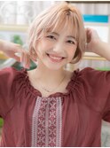 ホワイティアッシュ外国人風くせ毛ショートc5北浦和20代30代40代