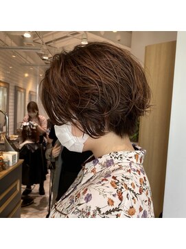 リンダバイネオリーブ 白楽店(Linda by neolive) イメチェン・ショートボブが楽になるニュアンスパーマ