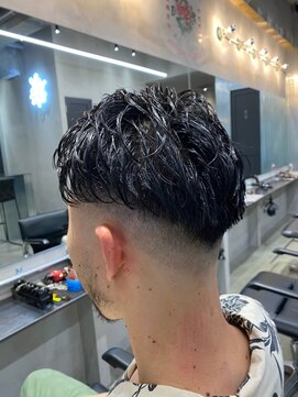 エフエム 明大前(FM) バーバー 刈り上げショート/メンズ/フェードカット