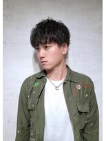 クオンヒール(QUON HEAL)&nbsp;刈り上げニュアンスパーマフェザーパーマサーフカールｕ