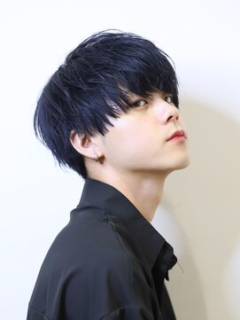 リップス 二子玉川店 (LIPPS) ディープコバルト　2ブロックマッシュ