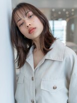 20代30代大人かわいい/レイヤーカット/くびれ/前髪