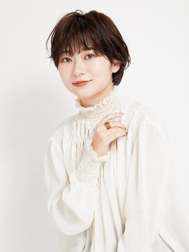 オンク 新宿(onk) 黒髪/グレーベージュ/レイヤーロング/前髪パーマ[新宿駅]