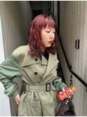 ダブルカラーレッドカラー【天神大名赤坂】