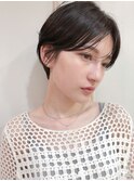 【大人ショート/阿部達哉】ショートヘア/まるみショート