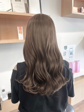 スタイル 袋町(STYLE) 艶感　ベージュカラー　韓国巻き