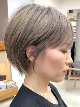 ラフ 新宿(Laff) 似合わせカット20代30代40代50代くびれショート丸みショートボブ
